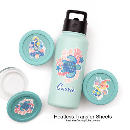 Heatless transfer sheets