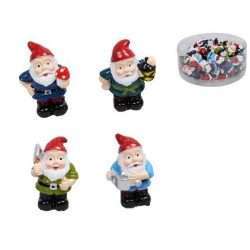 Miniature Gnome Statue Set 12