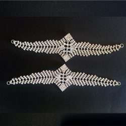 Diamante applique motif Crystal Dress Embellishment