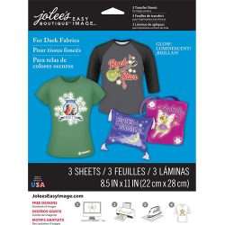 Glow Dark Fabric Inkjet Iron On Transfer