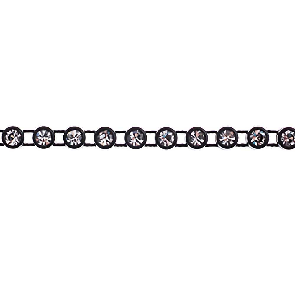 Perciosa Rhinestone Clear Trim