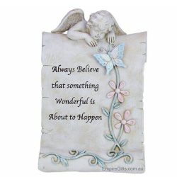 Angel Cherub Figurine Always Believe