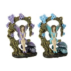 Fairy Swing with Pet Dragon Statue